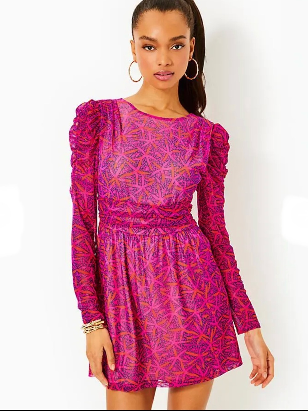 NWT Lilly Pulitzer Preslie Long Sleeve Romper